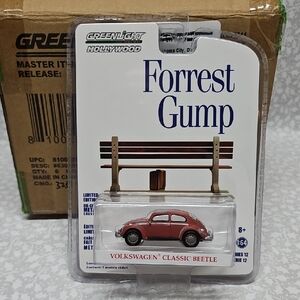 Volkswagen Classic Beetle Forest Gump  Limited Edition 1:64 Scale Die-cast Car